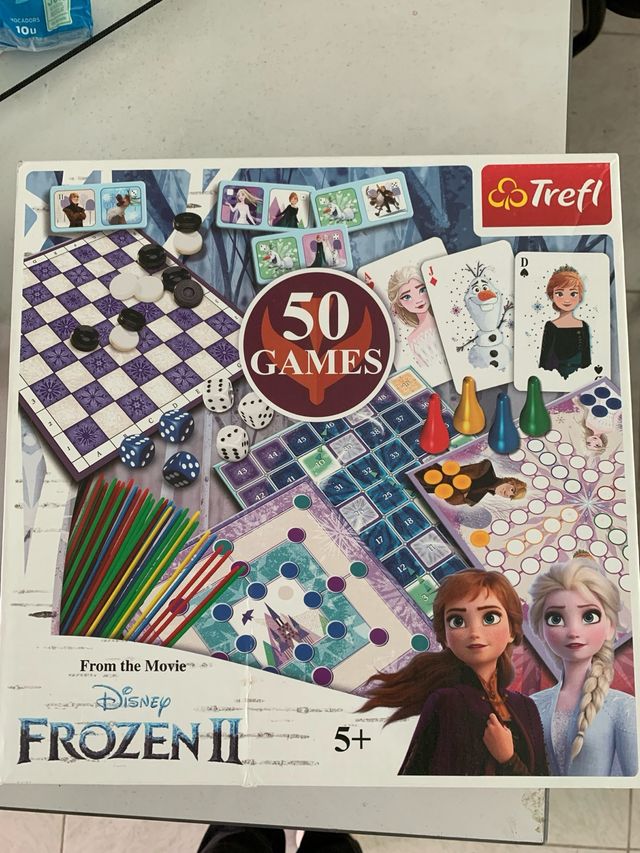 Juego Multijuegos Frozen II 50 Juegos