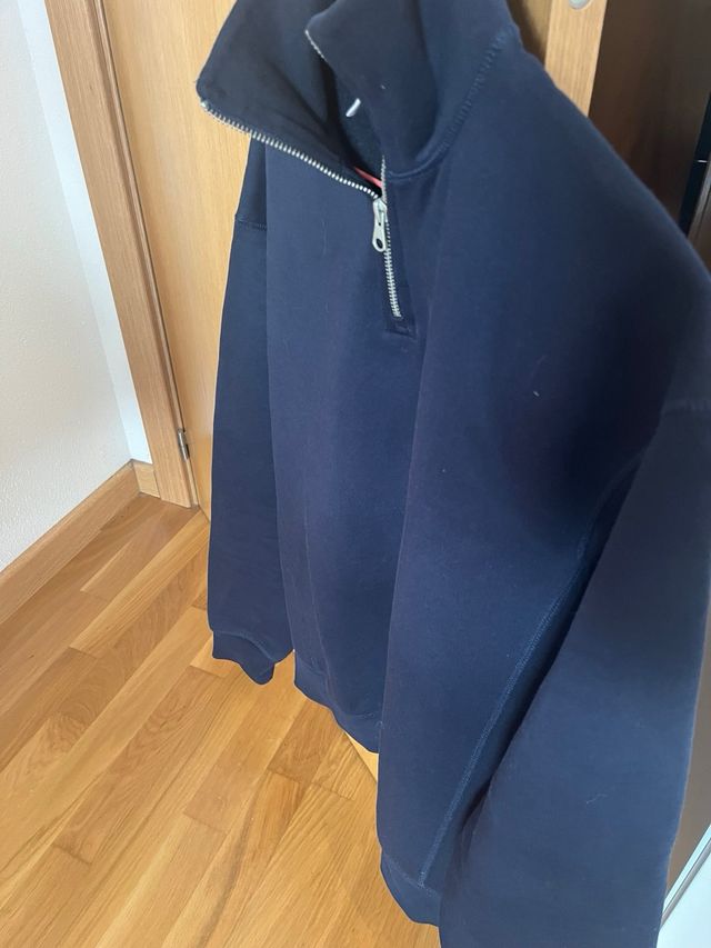 Sudadera Zara Azul Talla M