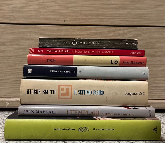 Lotto 25 libri di narrativa italiana e straniera