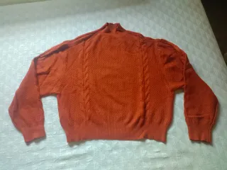 Jersey naranja trenzado talla única