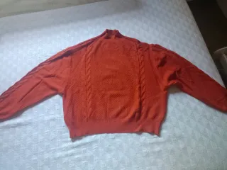 Jersey naranja trenzado talla única