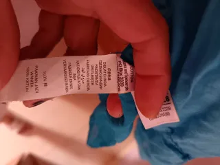 Vestido largo sin tirantes azul