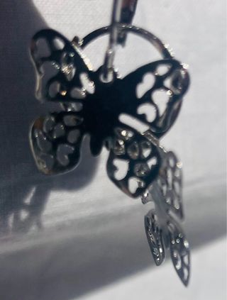 Pendientes varios con enganche de acero o plata.