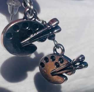 Pendientes varios con enganche de acero o plata.