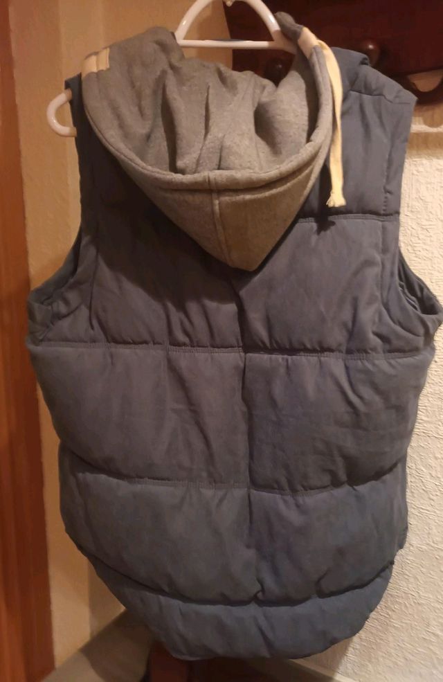 Chaleco acolchado azul talla 3XL