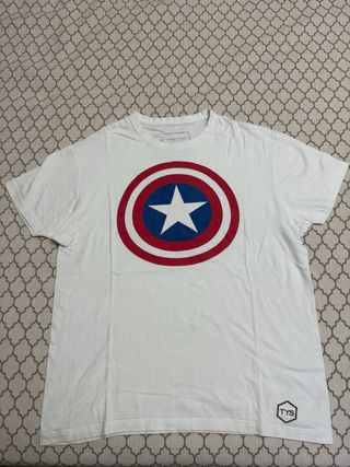 Camiseta Capitán América TYS Talla M