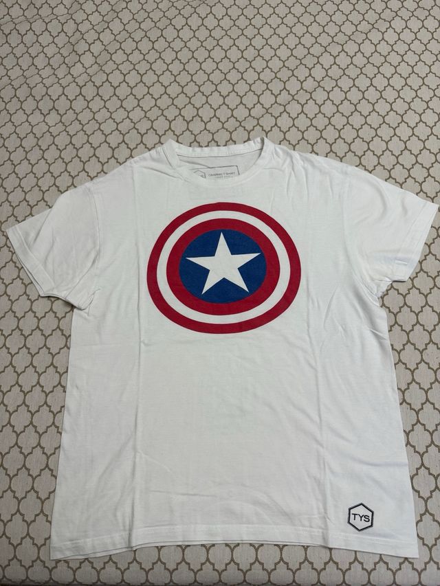 Camiseta Capitán América TYS Talla M