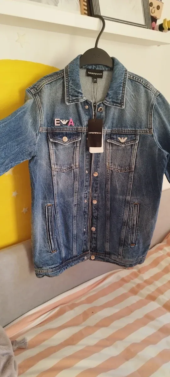 Giacca Jeans Emporio Armani Bambina 10 Anni