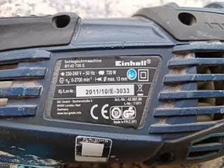 Taladro percutor Einhell 750W