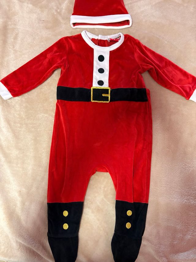 Pijama Papá Noel bebé