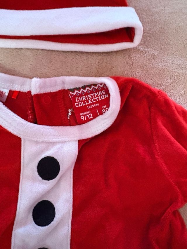 Pijama Papá Noel bebé