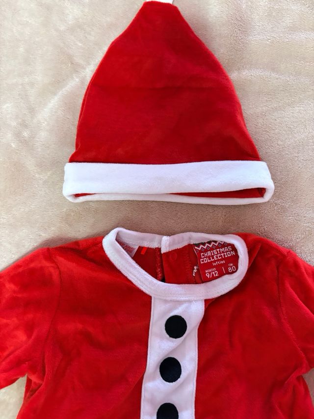 Pijama Papá Noel bebé