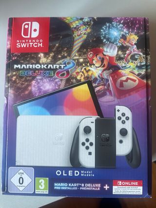 Nintendo Switch OLED Blanca