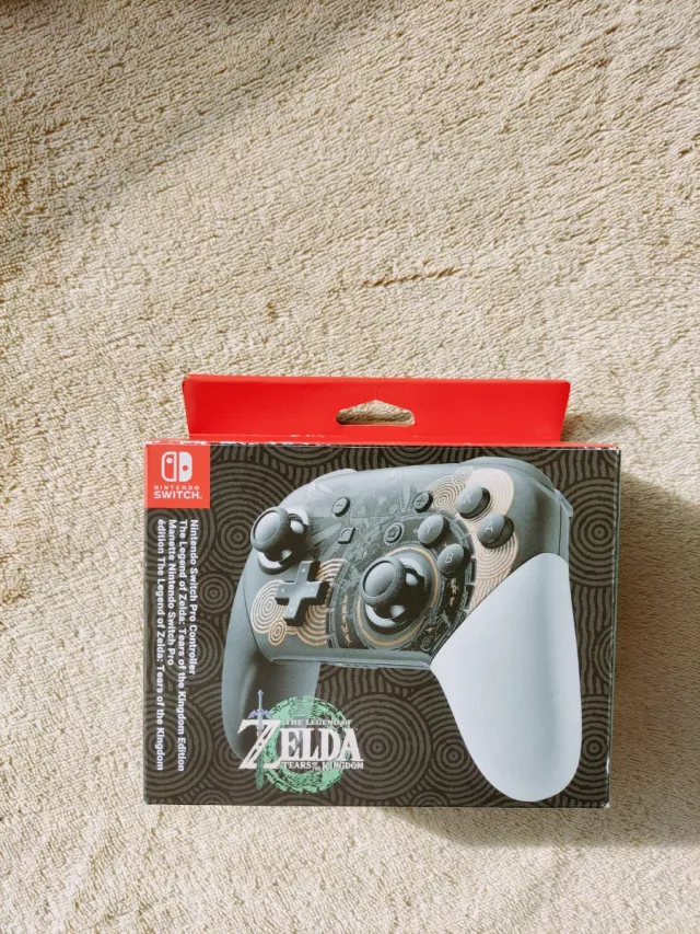 Mando Nintendo Switch Pro Ed. Zelda Tears Kingdom