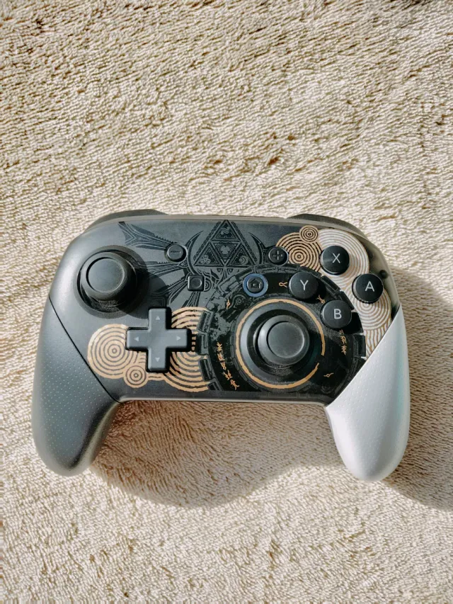 Mando Nintendo Switch Pro Ed. Zelda Tears Kingdom