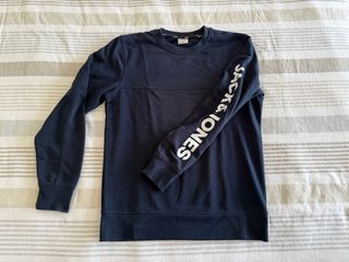 Sudadera Jack & Jones Azul Marino Talla M