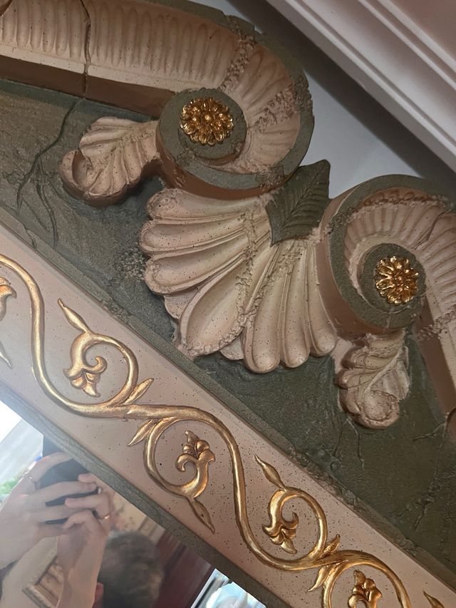 Mueble de entrada con espejo