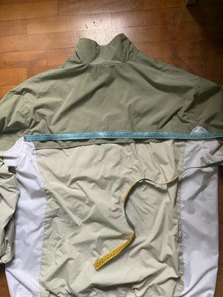 Giacca a vento Nike vintage verde e bianca 00’s