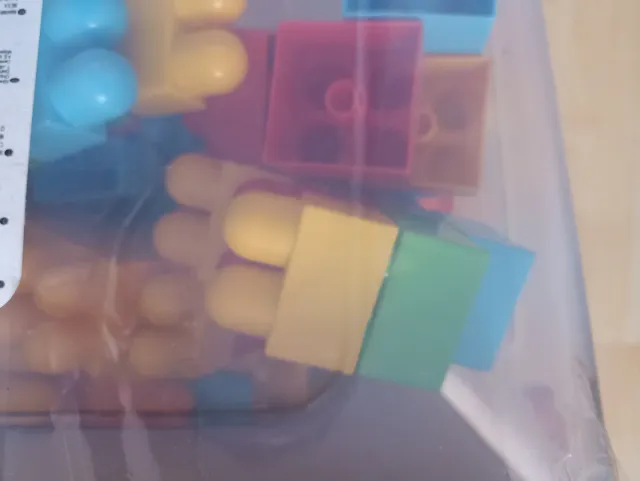 Juego 250 bloques construcción bebés.