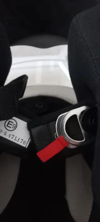 Casco M2R rosa con diseño floral