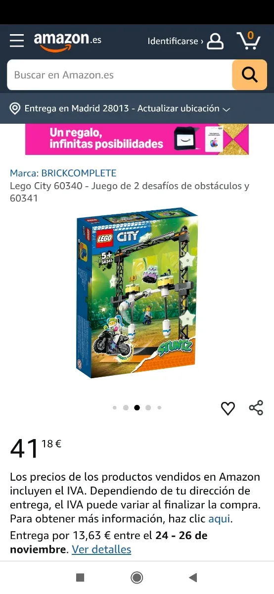 LEGO City Stuntz 60341