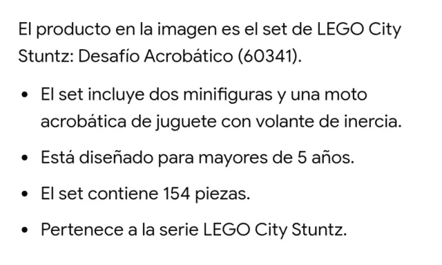 LEGO City Stuntz 60341