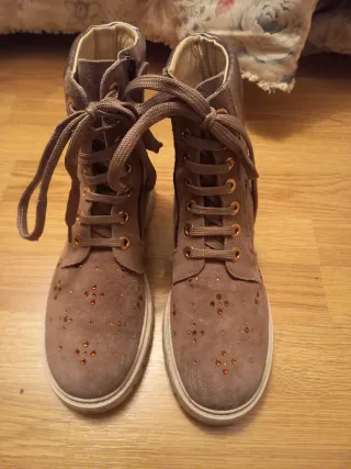 Botas cordones Nucbouk Talla 38