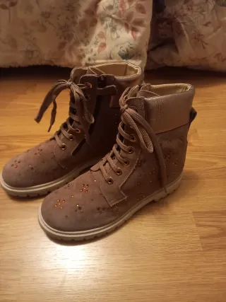 Botas cordones Nucbouk Talla 38