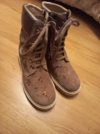 Botas cordones Nucbouk Talla 38