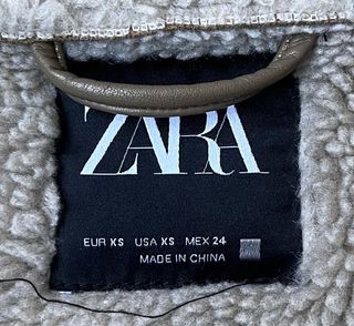 Cazadora Zara doble faz Talla S