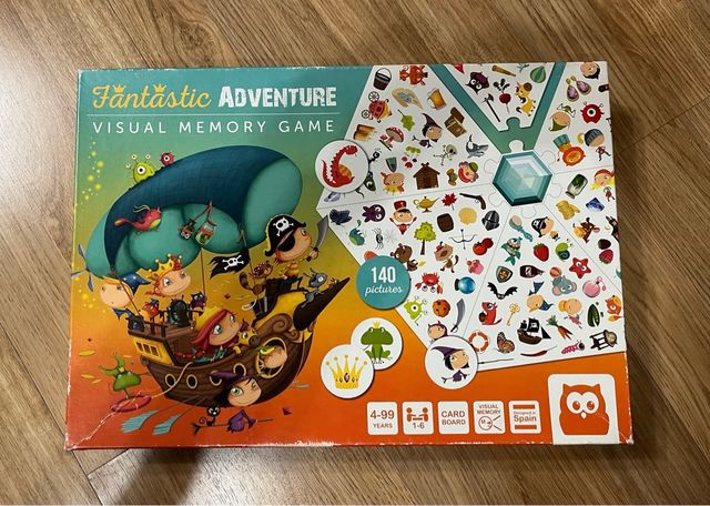 Juego de memoria Fantastic Adventure