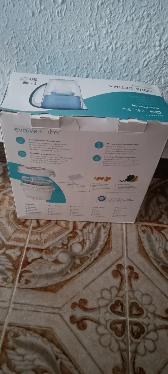 Jarra de agua Oria Essenstials con filtro