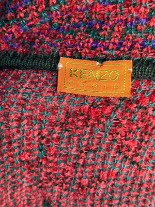 Kenzo knitted vintage vest cardigan unisex