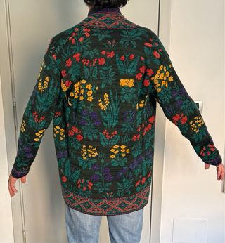 Kenzo knitted vintage vest cardigan unisex