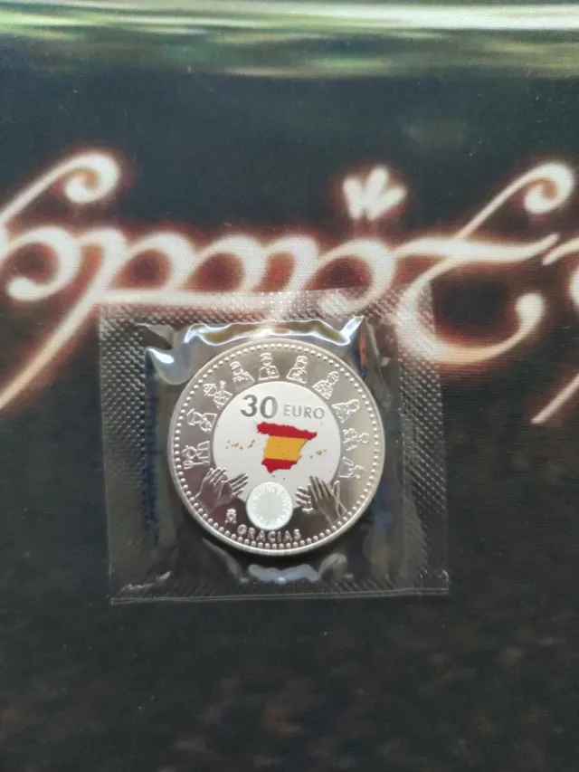 Moneda 30 euros COVID 2020 España
