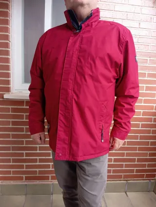 Parka Seaman Roja Invierno Talla XXL