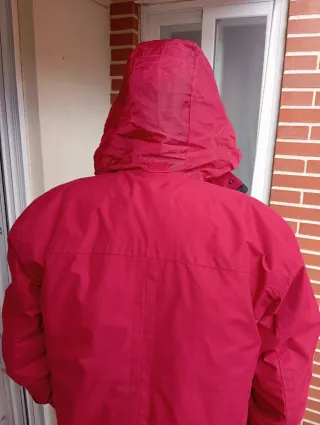 Parka Seaman Roja Invierno Talla XXL