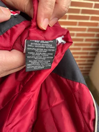 Parka Seaman Roja Invierno Talla XXL