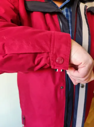 Parka Seaman Roja Invierno Talla XXL