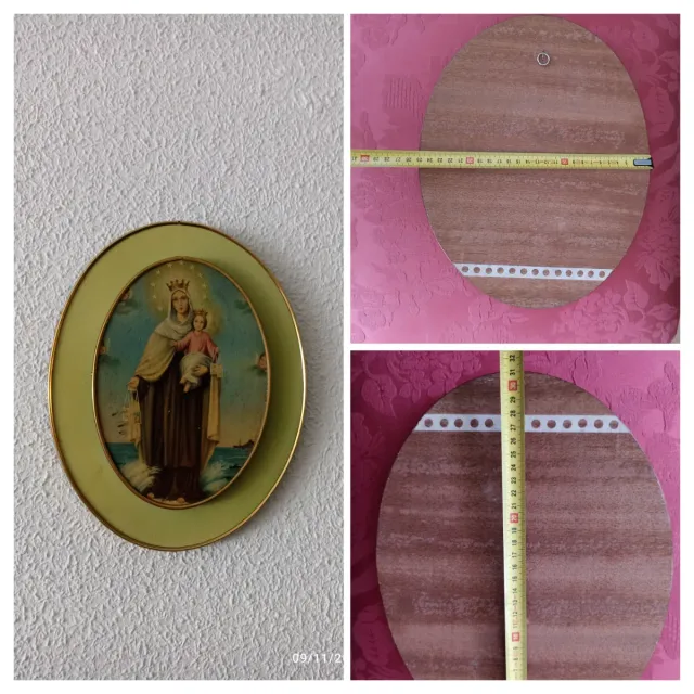 Antiguo cuadro Virgen del Carmen