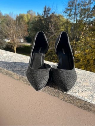 Decolleté nere tacco 9 cm Tg 39