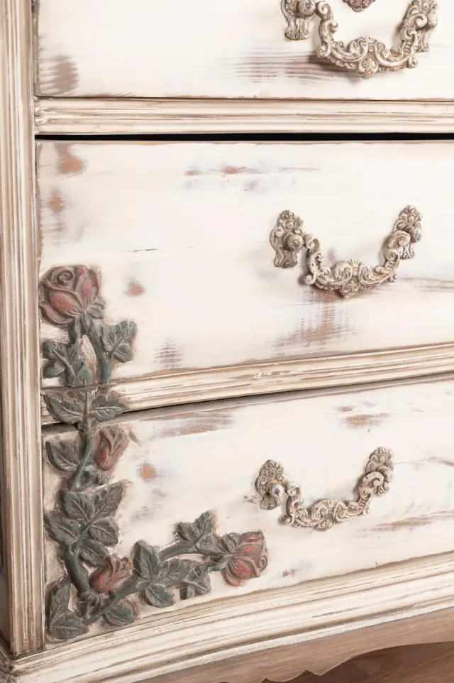 Cómoda vintage de madera