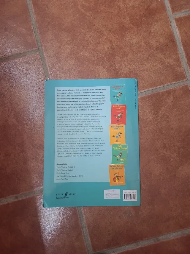 Libro Violin Playtime Book 1