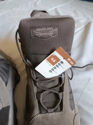 Botas de montaña Solognac Talla 46 Gris