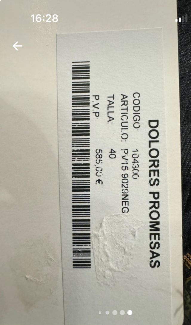 Vestido Dolores Promesas Negro Multicolor