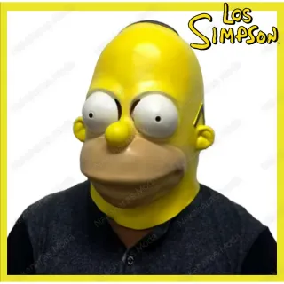 Disfraz Máscara Homer Simpson - Los Simpsons