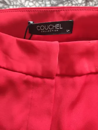 Pantalones rojos mujer Couche