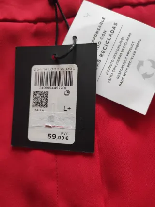 Pantalones rojos mujer Couche