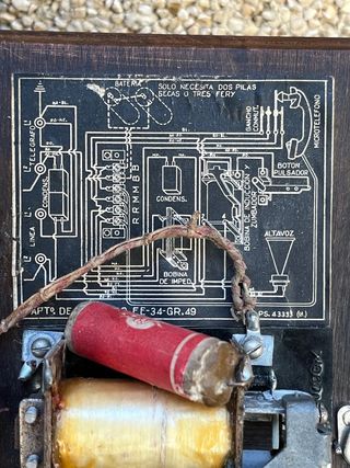 Antiguo Teléfono Standard Eléctrica, año 1920.