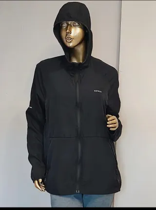 Chaqueta running Kiprun mujer negra